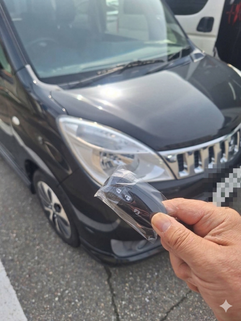 【MITSUBISHI デリカD2】スマートキー紛失復旧｜出先で鍵がない！エンジン停止後でも即日対応【石川県】🔑